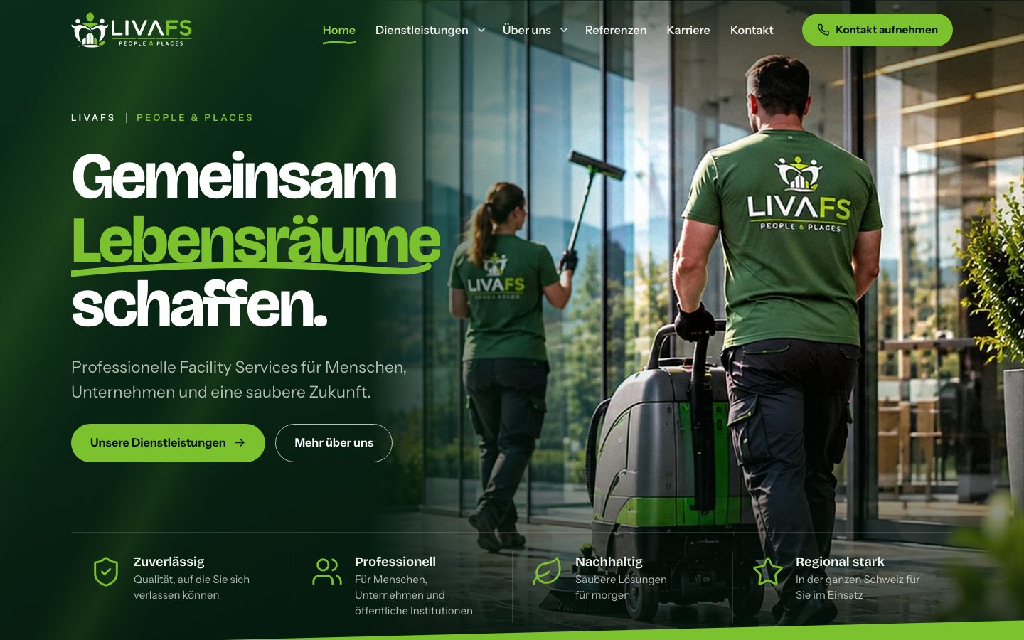 Die neue Website von LIVAFS (2026)